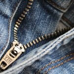 rits repareren met een rietje