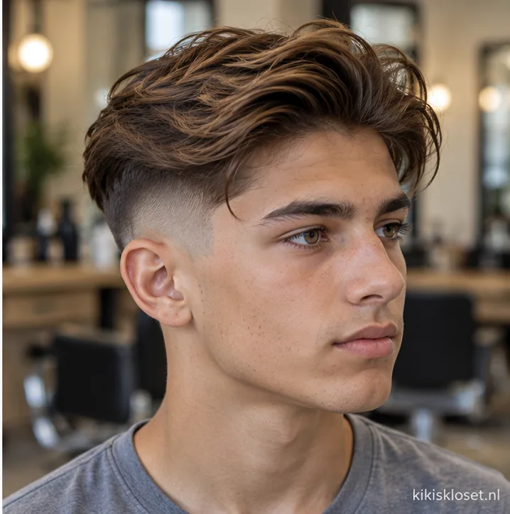 Stoere jongens kapsels: undercut